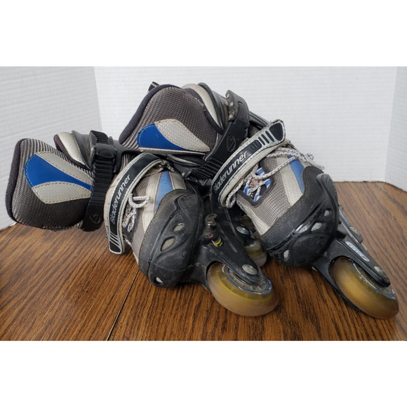 Rollerblade Bladerunner Twist Junior Adjustable Skate, Black, Size 4-7 - Picture 1 of 16